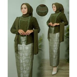 STELAN KEBAYA DAN ATASAN KUTUBARU SANGHAI/KEBAYA MODERN