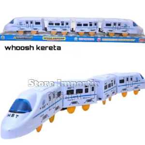 Mainan Anak Power Train High Speed Trains 0021BO Mainan Kereta HST Tanpa Rell Bisa Berjalan Sendiri Pakai Baterai AA2 | Mainan Edukasi Anak Kereta Api Cepat Ukuran Sedang Tanpa Suara Dan Lampu Murah Bahan Berkualitas