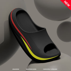 Free Shipping MenS Thick-Soled Slippers 2026 New Summer Outdoor Style Made Of EVA Material Non-Slip Wear-Resistant And Odor-Resistant