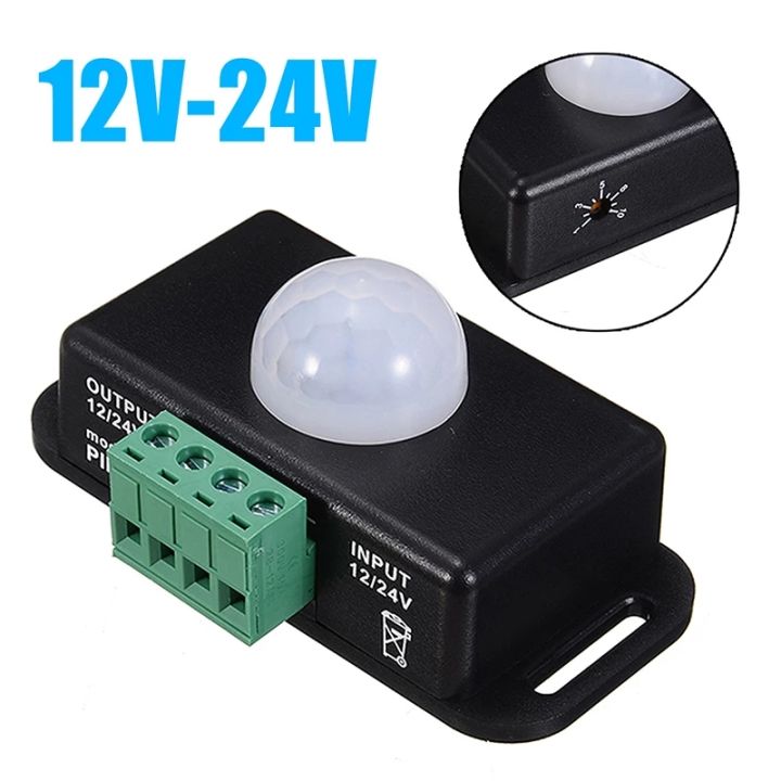 Cảm biến chuyển động 24V, 12V cho đèn tủ bếp, tủ quần áo