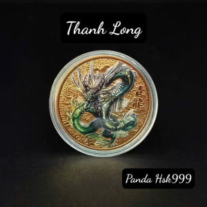 Đồng Tiền Xu Tứ Linh Uy Quyền Thịnh Vượng Công Danh Trường Thọ