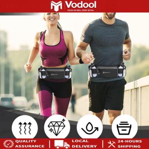 Running Belt with Bottles Waist Pack with Adjustable Strap Cycling Bag for Running Hiking Walking Cycling