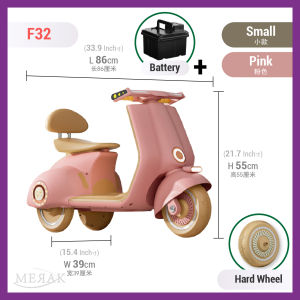 Kid Children Electric Ride On Scooter Bike Car Motor Motorcycle Toy Vehicle Kenderaan Skuter Elektrik Kanak 儿童小型摩托车 F32