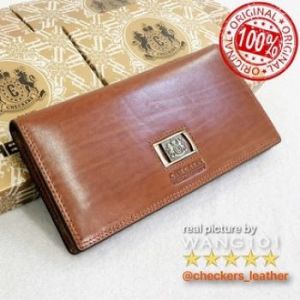 WANG101 - Dompet Kulit CHECKERS 05N - Dompet Kulit CHECKERS 05N Original - Jaminan Asli atau Uang Kembali