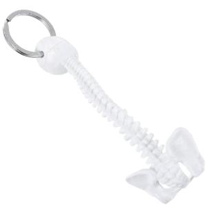 Human Spine Model Keychain Miniature Skeleton Keyring Handmade Gift for Doctors Students and Anatomical Collectors