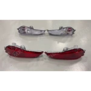 TOYOTA VIOS NCP151 2019~2021 REAR BUMPER REFLECTOR FREE BULB AMBER LIGHT LAMP CLEAR ALBINO RED STYLE