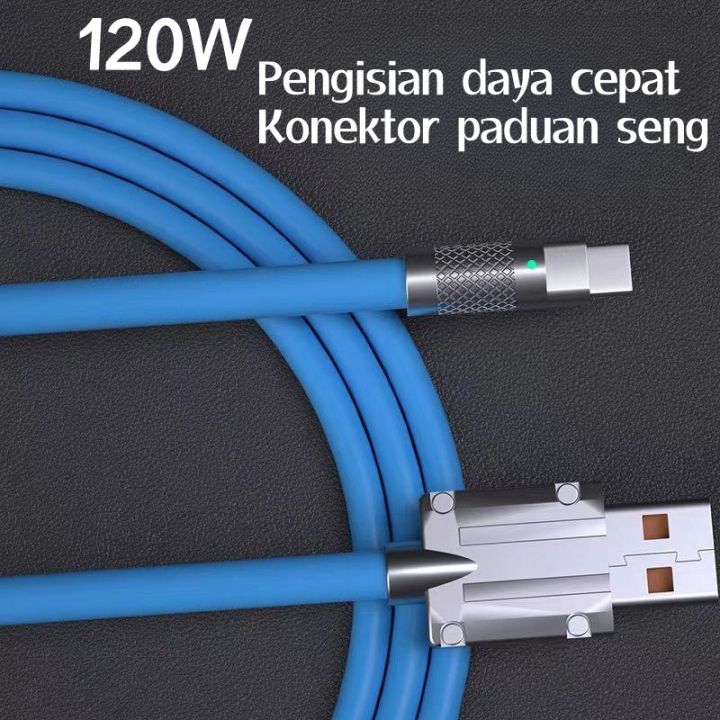 Pengisi Daya Data Paduan Seng Asli W Kabel Pengisian Cepat Lampu