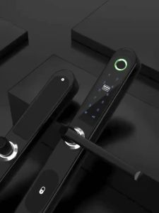 ASITECO Smart Door Lock with TTLOCK App Fingerprint and 5 Unlock Ways Virtual Password for Sliding and Wooden Doors Philippines
