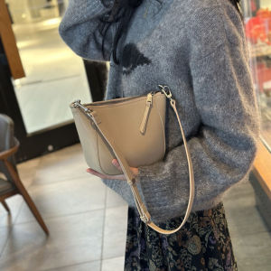 Wholesale spring and summer shoulder bags 2026 New fashion high-end mesh bag with shoulder strap crossbody bag made of top-layer cowhide for women