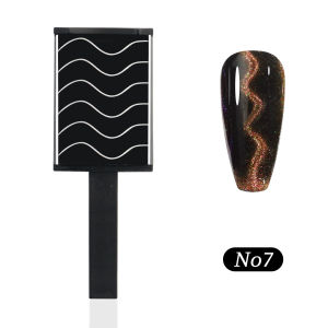 Cat eye magnet dual nail art magnet kutek cat eye Untuk Nail Art Uv Gel Manicure
