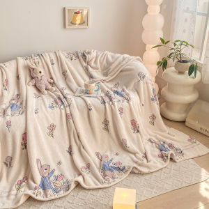 Cute Soft Blanket Korean Style Plush Sleep Blanket Student Dormitory Cover Blanket Office Nap Air Conditioner Blanket