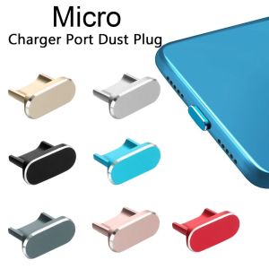 MINIFELE 262 5pcs Durable Wear-resistant Jack Interface Dustproof Cover Anti Dust Plug Micro Charger Port Aluminium Alloy Stopper