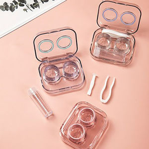 TEMPAT SOFTLENS BENING TRANSPARAN PREMIUM KOTAK SOFLENS TRAVEL KIT