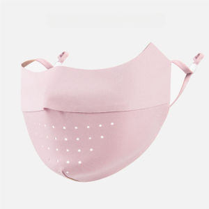 【SG 🚚】Ice-like Ultra-thin 3D Sunscreen Mask for Women Hyaluronic Acid Eye Protection Breathable for Travel & Outdoor