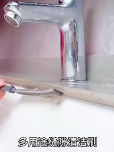 เครื่องมือสร้างกระเบื้อง ที่เหมาะสมกับห้องน้ำห้องครัว แบบยาว ข้อต่อแคบ ทนทาน แปรงทําความสะอาด แปรงขัดช่องว่าง ร่อง