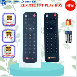 Remote điều Khiển FPT Play Box Chính Hãng Sử Dụng Giọng Nói Dùng Cho Các Đầu FPT Play Box 2022 2021 2020 2019 2018