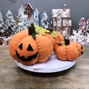 Gối ném bí ngô Halloween lễ hội cho các bữa tiệc theo chủ đề mùa thu và lễ kỷ niệm theo mùa