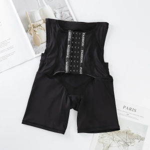 Postpartum Tummy Tuck Flat Leg Shapewear Stomach Tuck High Waist Shapewear