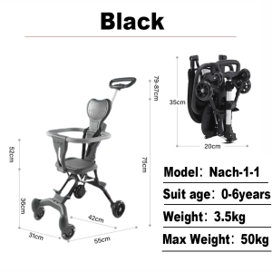 Baby Stroller For Baby Foldable Stroller For Toddler Lightweight Stroller Travel Cabin Size