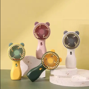 Handheld fan student hand salute activity opens pocket mini portable charging