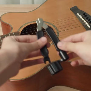Guitar String Winder Tool Guitar Bridge Pin Puller and 3 in 1 String Pegs Tuner Winder Guitar Maintenance Tool