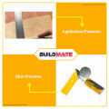 LOTUS Try Square Ruler 6" Inch | 8" Inch Aluminum Alloy L-Square Ruler, Framing Ruler THT150STX - BUILDMATE - LHT. 