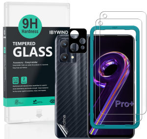 Ibywind Realme 9 Pro+ 5G [2PCS Pack] Tempered Glass Screen Protector With Easy Install Kit
