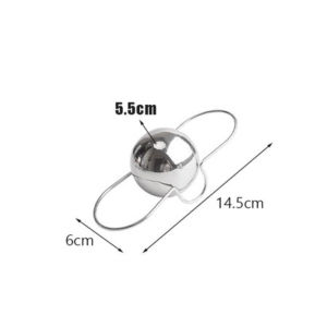 Espresso Cooling Ball Stainless Steel Coffee Cold Brew Ice Ball Whiskey Cooling Stand For Drinking