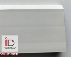 I.D.Decoration บัวเชิงผนัง PVC แบบกลวง ความหนา 2 นิ้ว 3 นิ้ว และ 4 นิ้ว