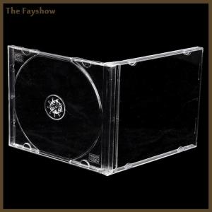 [The Fayshow] 1PCS ReadStar Transparent Plastic Single Piece disc case CD case thickened CD DVD disc box Disc box