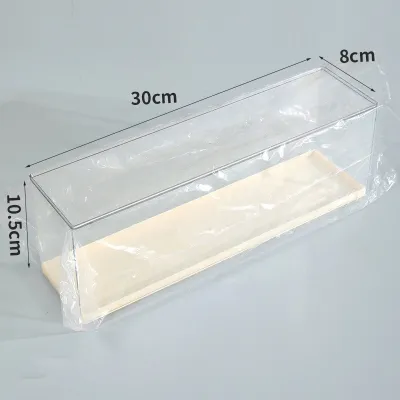 Acrylic Clear Doll Toys Storage Organizer Box Mystery Box Display Stand Popmart Storage Case Waterproof Dust Proof Blind Box