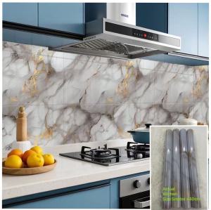 TY home glossy Pvc Wallpaper self adhesive home decor sticker Waterproof kitchen 40cm wide and 5m long🏵️🏵️..