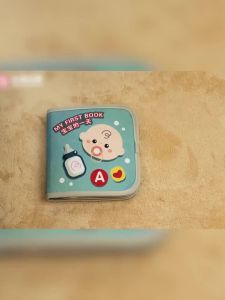 Quiet cloth book early education baby Velcro tear not broken can enter the mouth 6 months baby cognitive animal educational toys