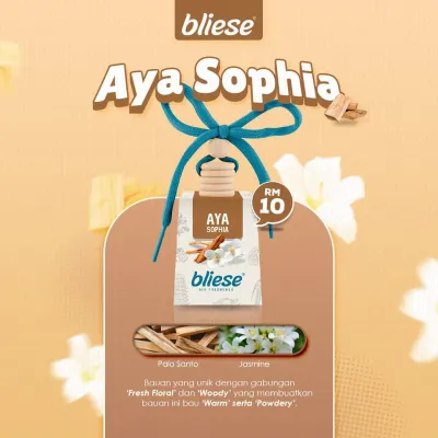 Bliese Car Perfume ( Pewangi Kereta ) - Air Freshener Car Fragrance Minyak Wangi Kereta Tahan Lama