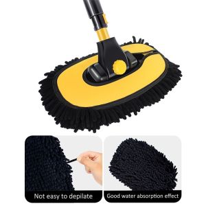Car Wash Mop Car Brush Special Long Handle Mop Roof Window Cleaning Maintenance