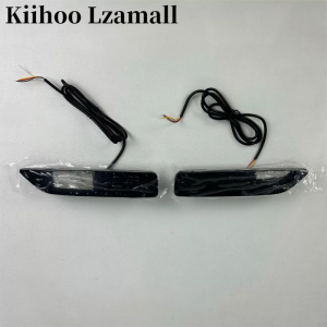 2Pcs LED Rear Bumper Lights for Honda City 2012 2013 2014 For BR-V BRV 2015 2016 For MOBILIO 2016 2017 For CRV 2007 -2009 Braking lights driving lamp