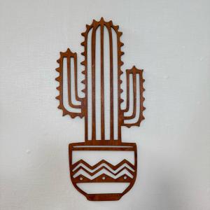 Pajangan Dinding Ruang Tamu Minimalis Motif Kaktus