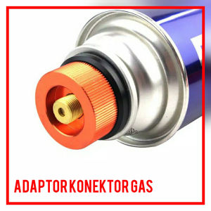 Adaptor Konektor Kompor Gas Camping Konektor Gas Kompor Ultralight Burner Head