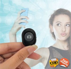 Selfie Tripod Tongsis Remote Bluetooth Shutter Kamera Video Iphone Android