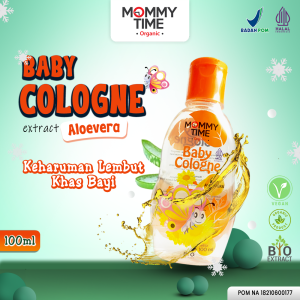 Baby Cologne MOMMY TIME Minyak Wangi Bayi Keharuman lembut - 100ml