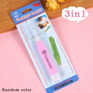 3in1 LED Luminous Ear Spoon Night Light Ear Picking Tool Remover Cleaner With Light Adults Kids Nightlight Child Personalized Gift