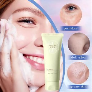 JOYRUQO Amino Acid Facial Cleanser 100ML – Gentle Face Wash for Sensitive Skin Deep Cleansing Shrinks Pores Oil Control Non-Irritating Soothing Face Cleanser for Oily Dry Acne-Prone Skin