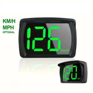 GPS Đồng hồ tốc độ kỹ thuật số ô tô Plug & Play Khả năng tương thích đa năng Màn hình hiển thị đầu xe HUD Đồng hồ đo tốc