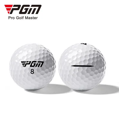 PGM Golf Balls High Rebound Long Range Low Topspin 2-Layer Core Q031