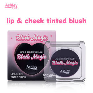 Ashley Shine Lip& Cheek Tinted Blush Black Cream Warm Blush The Color Adapts To Your Skin Ph Color Changing Blush AS9095