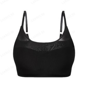 Lanrui Electric Massage Wireless Charging Breast Massager Lace Underwear