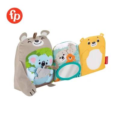 Fisher Price Sit & Snuggle Activity Book ฟิชเชอร์ไพรซ์ หนังสือผ้านุ่มนิ่ม เสริมพัฒนาการ GJD37