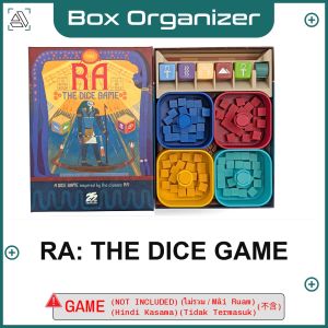 Ra: The Dice Game Board Game Box Organizer Insert