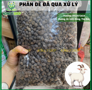 Phân dê đã qua xử lý gói lớn túi lưới trồng lan hoa hồng cây cảnh rau hoa phân bón hữu cơ
