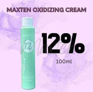 Maxten Hair Colorant Brilliant Shine 6% Oxidant Cream Pro-Oxide Developer 100ml for Vibrant Radiant Finish